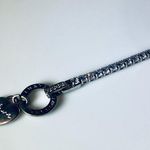 Love Heart Tag Tennis Bracelet Silver Photo 4