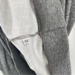 Marine layer NEW  Double Knit Crew Lina Pullover Sweatshirt Gray SZ Medium NWOT Photo 9