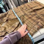 Haptics Brown Plaid Soft Single Button Blazer Jacket Size 1X NEW with tags Photo 8