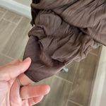 Iz Byer  California Brown Goblincore Y2K Pleated Tiered Skirt Size M Photo 4