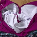 B20 New Women Summer Mae 1pc Swim Dress with Attached Briefs Purple Size 3XL Photo 5