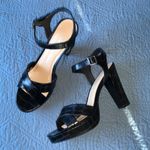 Chinese Laundry  Black Strappy Crocodile Sandals Shoe‎ Size 9.5 Photo 3