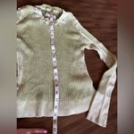Free People  we the free Between The Lines Rib Jumper Sweater Sz XS light green Photo 6