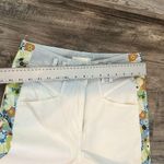 Anthropologie  Dye Ombre Johanna Jeans Sky Blue White Crop floral print sz30 #167 Photo 11