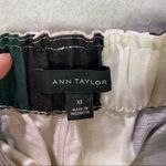 Ann Taylor Womens Shorts Linen Lightweight Striped Pull-On Multicolor High Rise Photo 3