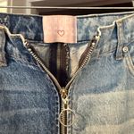 Revice Denim REVICE Two-Tone Yin / Yang Denim Zip up Straight Leg Jeans Photo 4