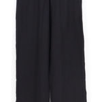 American Giant Black Wide Leg Lounge Pants Elastic Waist XS Made in USA Photo 0