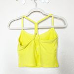 Beyond Yoga  Yellow Spacedye Super Soft Slim Cropped Racerback Tank Medium Photo 3