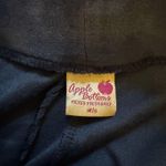 Apple Bottoms  Women Black Tuxedo Sequin Trim Wide Leg Large Photo 10