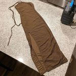 Brown Maxi Dress Size XS Photo 2