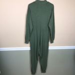 Free People Intimately Women’s Just Because Green Oversized Long Sleeve Jumpsuit Photo 5