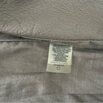 Elie Tahari  Patchwork Cut Out Leather Coat, Sz M Photo 14