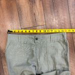 Happily Grey Womens Medium Taupe Linen Blend Utility Pants Comfort Waist Trouser Tan Photo 4