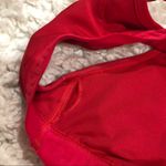 PINK - Victoria's Secret PINK Ultimate Racerback 86 Sports Bra Red‎ Gold Small Photo 3