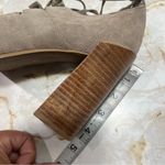 Seychelles New Anthropologie  Condition Ghilles Tan Suede Lace‎ Up Booties 9 Photo 8