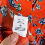 Derek Lam  10 Crosby Floral 100% Silk Blouse Size 6 Long‎ Sleeve Lightweight Chic Photo 8