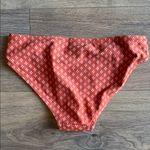 Kona Sol  Swimsuit Cream Bandeau & Terracotta Patterned Bottom Bikini Size XS/S Photo 5