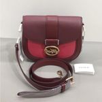 Coach  Georgie Saddle Bag In Colorblock #C3596 Photo 0