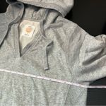 Anthropologie  Daily Practice Gray Sport Hoodie Mini Tunic Dress Medium Photo 12