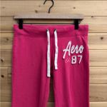Aeropostale Y2K Size XS Hot Pink Low Rise Straight Leg Graphic Sweatpants Photo 5