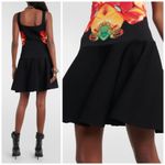 Alexander McQueen Solarised Orchid Jacquard Knit Mini Dress Photo 9