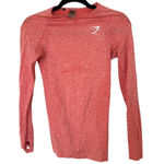 Gymshark  vital seamless long sleeve top Coral Photo 0