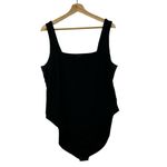 Old Navy  Black Square Neck Sleeveless Bodysuit XXL Photo 2
