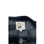 Max & Mabel Velvet Wrap Maxi Skirt Black Size M Vintage Size M Photo 2