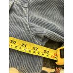 Women’s Blue Size Large Sequin football Game Day corduroy Fringe Jacket Coat Photo 8