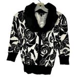 Bebe  Cardigan Sweater with Real‎ Fur Trim Photo 0