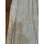 Love by Design Women's Vesta Slinky Halter Maxi Dress Sleeveless Aquifer Size S Photo 3