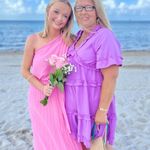 Oddi Orchid Purple V-neck Ruffle/tiered Dress💜 Photo 1