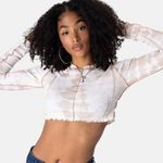 Adika Stitch Tie-Dye Crop Top Photo 0
