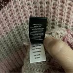 Torrid  Pullover Slouchy V-Neck Tunic Sweater Chunky pink ombre Stripe M/10/00 Photo 10