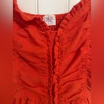 Sienna Sky  Red Ruched Camisole Top Photo 5