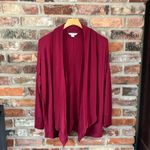 Athleta  Burgundy Pranayama Wrap Cardigan Sweater Sweatshirt, S Photo 1