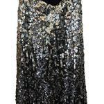 Maner Women's L Sparkly Sequin Ombré‎ Halter Party Dress Multicolor Black Size L Photo 0
