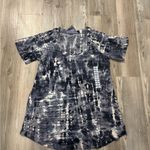 Pink Lotus  NWT size small Grey and white tie-dye short sleeve shirt #tie-dye Photo 0