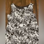 Robbie Bee Black and White Midi Sundress Photo 1