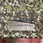 Victoria's Secret  silver sequin clutch purse Photo 4