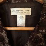 Nwt. Jackie Jon New York Beaded Button Down Jacket‎ Size 4 Suit Jacket. brown Photo 9