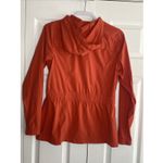 Eddie Bauer  Womens Medium Orange Travex Full Zip Jacket Lightweight Travel Photo 5