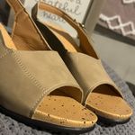 None NEW ABCDE Unique Cork Strappy Wedge Sandals Shoes Photo 2