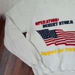 TEE JAYS Vintage 1990s Operation Desert Storm Support Our Troops Sweatshirt Photo 2