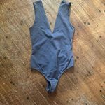 Free People Intimately Keep It Sleek S gray bodysuit Photo 1
