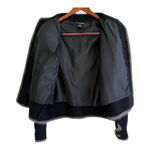 Venesha Vintage Angora Soft Black Cardigan Cozy Minimalist Boho Aesthetic Medium Photo 9