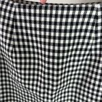 & Other Stories & Other Stories Gingham Mini Skirt Size 4 Classic Black and White Photo 4