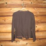 ZARA NWOT  Brown Wool Blend Jacket Photo 5