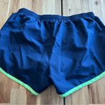 Nike Running Shorts Blue Neon Trim Size M Photo 3