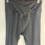 Aeropostale  S Ribbed V-Waist Leggings in Black Photo 1